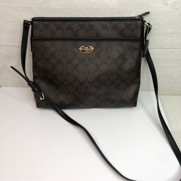 COACH Rowan File Bag In Signature Canvas - Picture 2 of 10